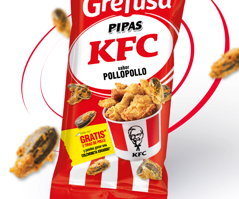 Pipas pollo frito de KFC